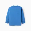 Long Sleeve T-shirt for Boys 'Captain America', Blue