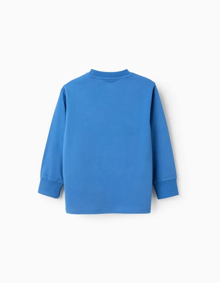 Long Sleeve T-shirt for Boys 'Captain America', Blue