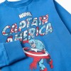Long Sleeve T-shirt for Boys 'Captain America', Blue
