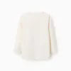 Long Sleeve T-Shirt for Boys 'The Abstract Series', Beige