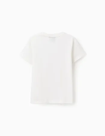 Cotton T-shirt for Boys 'Sonic, Knuckles, Shadow, Tails', White