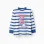 Long Sleeve T-shirt for Boys 'Spider-Man', White/Blue