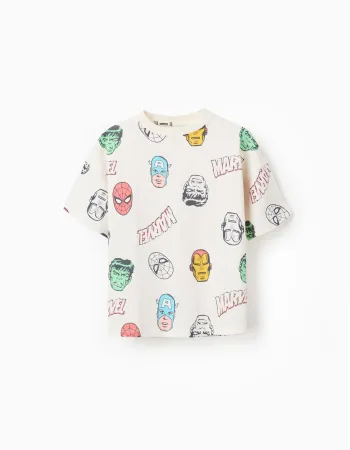 SM SS TSHIRT JERSEY, LIGHT BEIGE