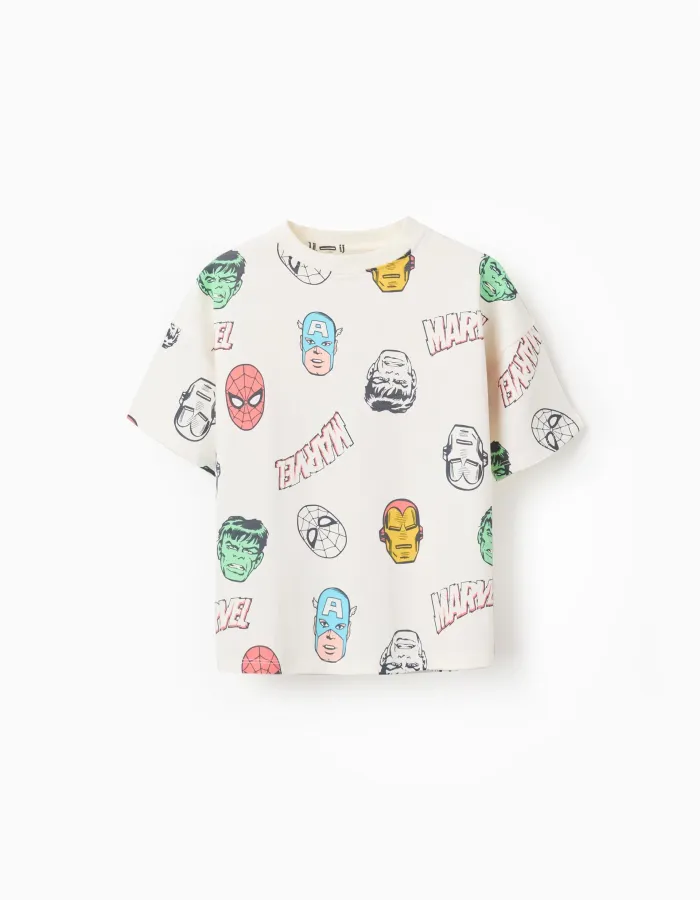 SM SS TSHIRT JERSEY, LIGHT BEIGE