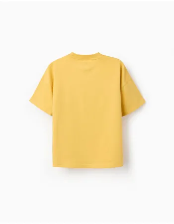 MAR SS TSHIRT JERSEY, DARK YELLOW