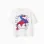 Cotton T-shirt with Spider-Man front print for boys, white