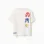 Cotton T-shirt with Sonic & Friends prints for boys, white