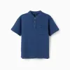 SS SHIRT JERSEY, DARK BLUE