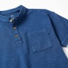 SS SHIRT JERSEY, DARK BLUE