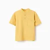 SS SHIRT JERSEY, DARK YELLOW