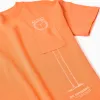 Cotton T-shirt with Be Surreal print for boys, orange