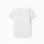 Cotton piqué T-shirt with pocket for boys, white