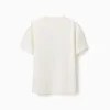 Cotton T-shirt with Avengers front print for boys, white