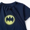Cotton Pyjamas with Cape for Boys 'Batman', Blue/Grey