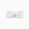 Wide Headband for Babies and Girls, White