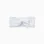 Wide Headband for Babies and Girls, White