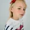 Hair Slide + Bobble with Bow for Babies and Girls, Red