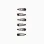 6-Pack Hair Clips for Babies and Girls, Black