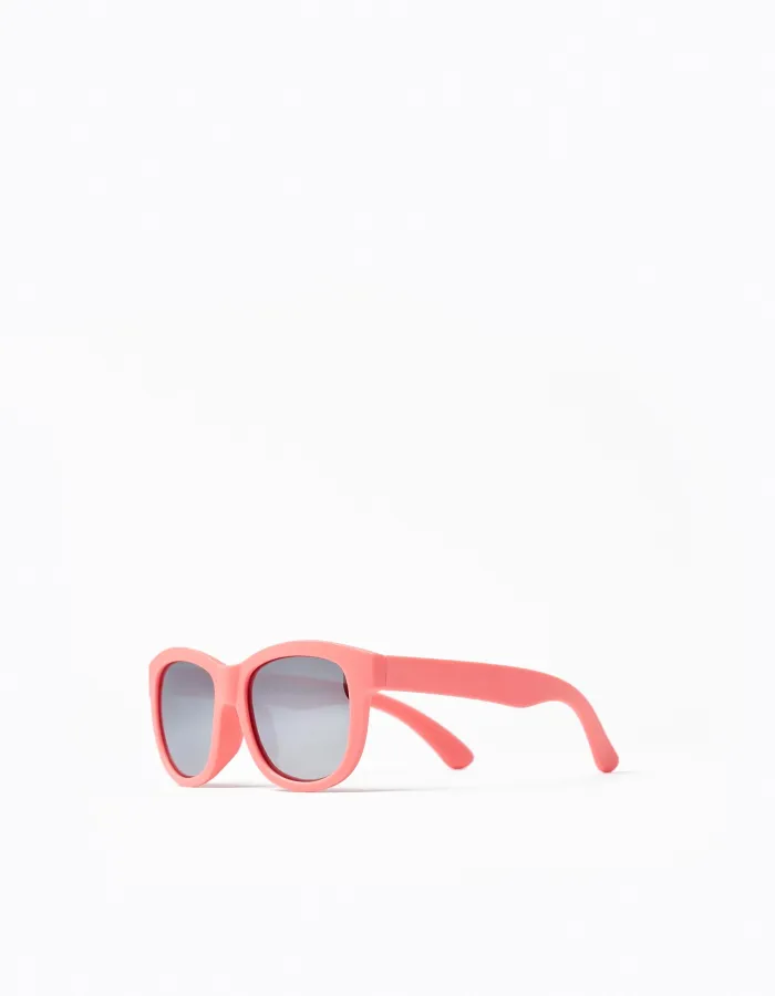 Sunglasses with Level 3 UV Protection for Girls 3-5y, Coral
