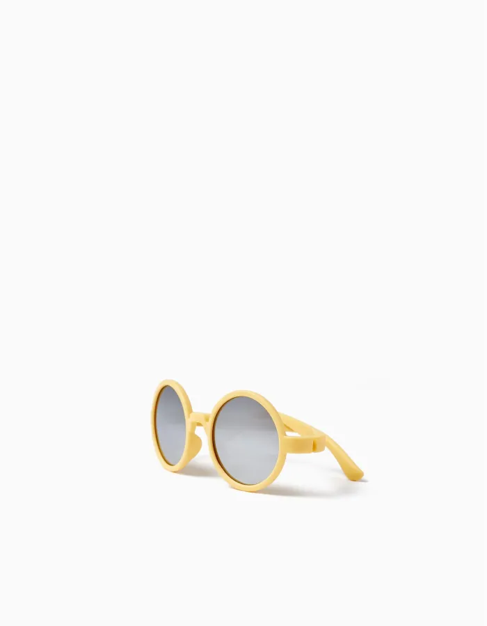 Flexible Sunglasses with UV Protection for Children, Yellow