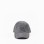 Girls' 'Heart' denim cotton cap, dark grey
