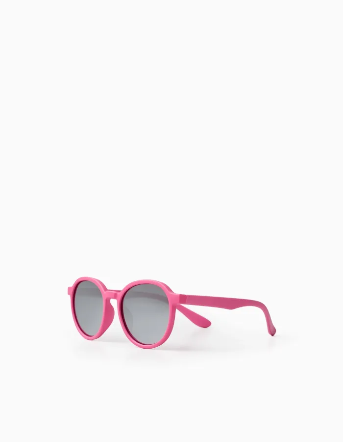 Sunglasses with Level 3 UV Protection for Girls, Pink