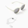 Sunglasses with Level 3 UV Protection for Girls 3-5y, White