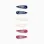 Pack of 6 Hair Clips for Baby and Girls, White/Red/Blue