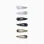 Pack of 6 Bright Hair Clips for Babies and Girls, Black/Gold/Silver