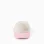 Twill Colourblock Cap for Girls, Pink/Blue/Beige