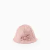 Twill Hat with Bow for Babies and Girls, Pink