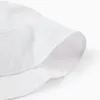 Fabric Dobby Hat for Girls, White