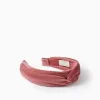 Velour Headband with Knot for Babies and Girls, Pink