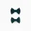 Pack of 2 Velvet Hair Clips for Babies and Girls, Dark Green
