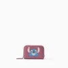 Wallet with Stitch print for girls, pink