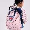 Backpack with Minnie prints and 3D ears for baby girls, light pink