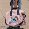 Sports bag with Stitch prints for girls, light pink