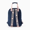 Backpack with Stitch prints for babies and girls, dark blue