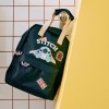 Backpack with Stitch prints for babies and girls, dark blue