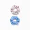 Pack of 2 scrunchies with Stitch for babies and girls, blue/pink
