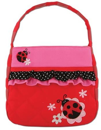 Stephen Joseph Ladybug Quilted Bag