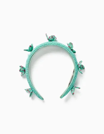 ZY Beaded Butterfly Headband
