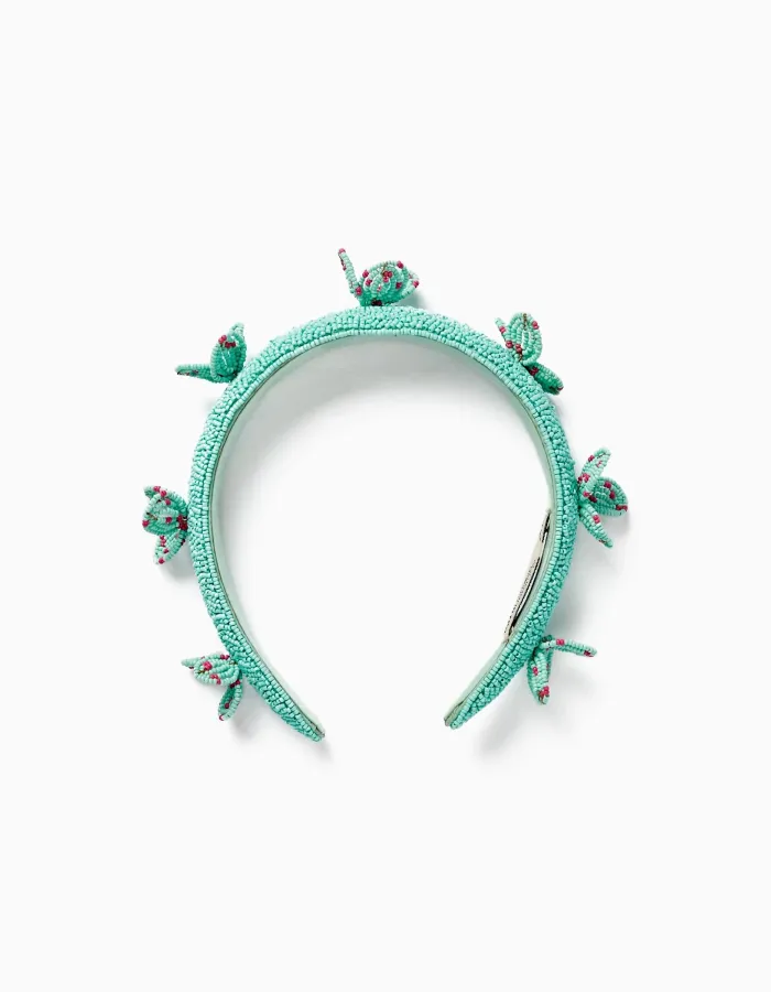 ZY Beaded Butterfly Headband