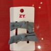 Elegant Green Fabric Bow Hair Clips – Knotted Style