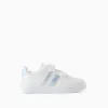 Trainers with Iridescent Details for Girls, White/Iridescent