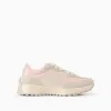 Trainers with laces Superlight Runner for girls, pink/beige