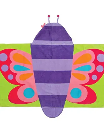 Stephen Joseph girls Butterfly, Purple , One Size