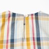 Checkered Cotton Blouse 'B&S' for Girls, Multicolour
