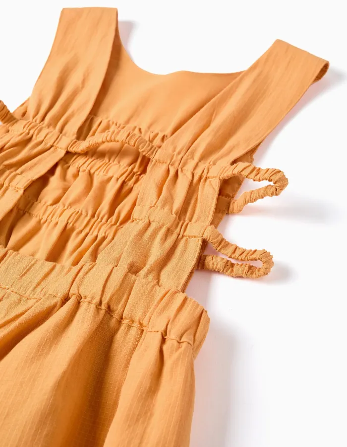 OVERALL COTTON, DARK YELLOW