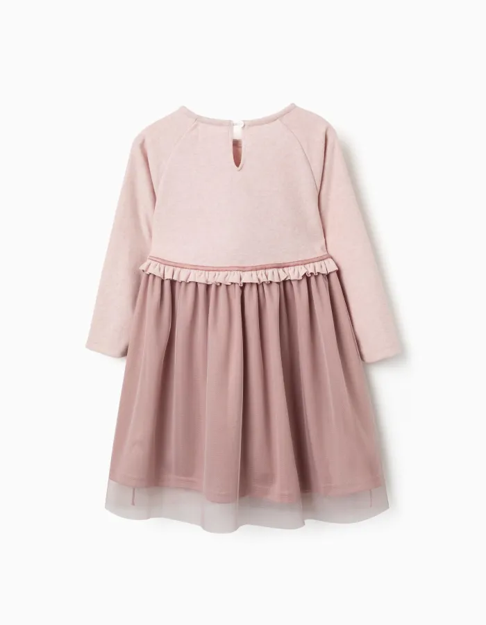 Dress tull, light pink